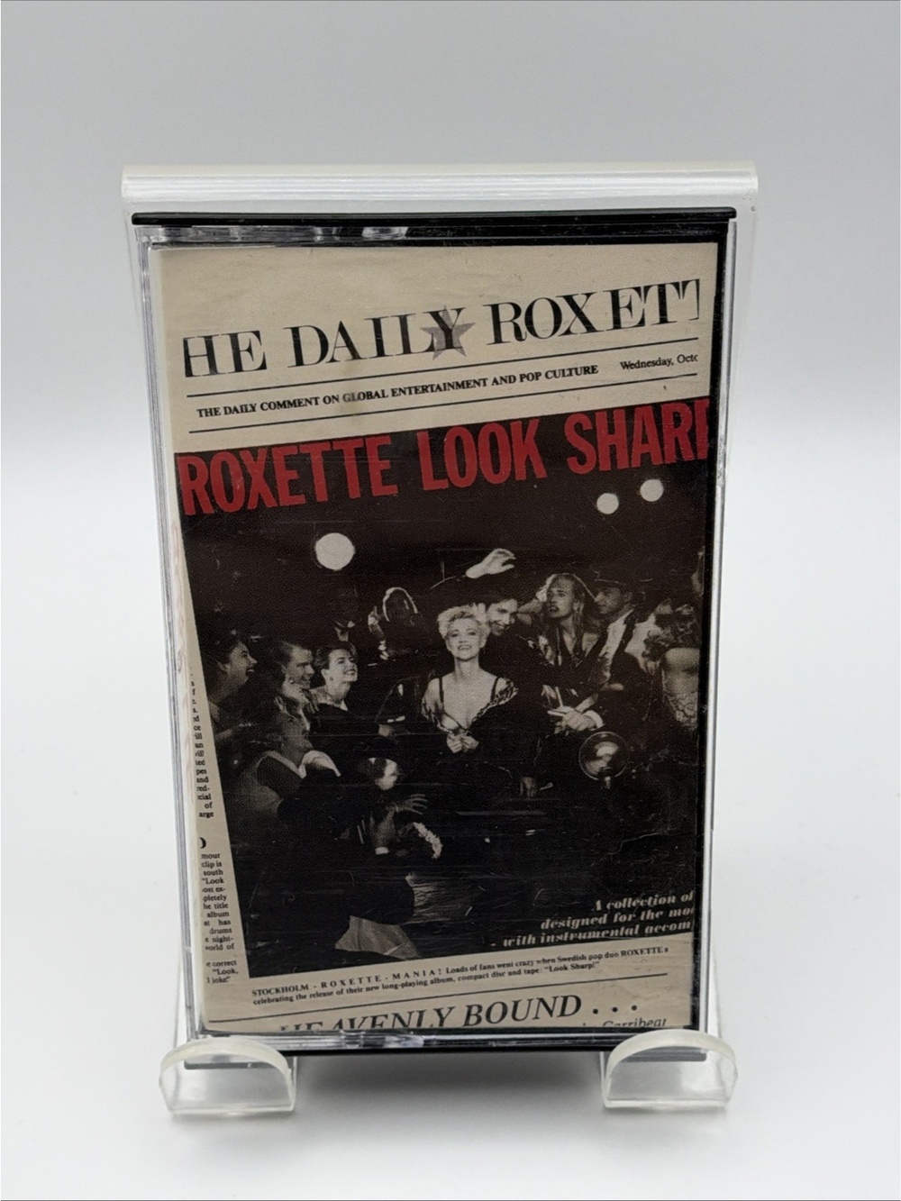 Rockette - Look Sharp! (Cassette Tape, 1988 EMI Records Made In Canada